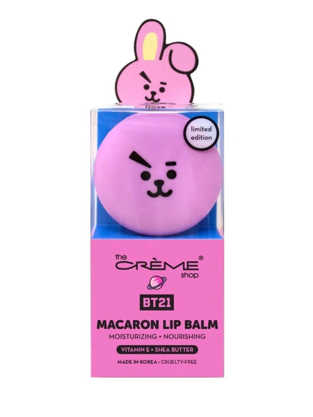 The Crème Shop BT21 Macaron Lip Balm - Pink